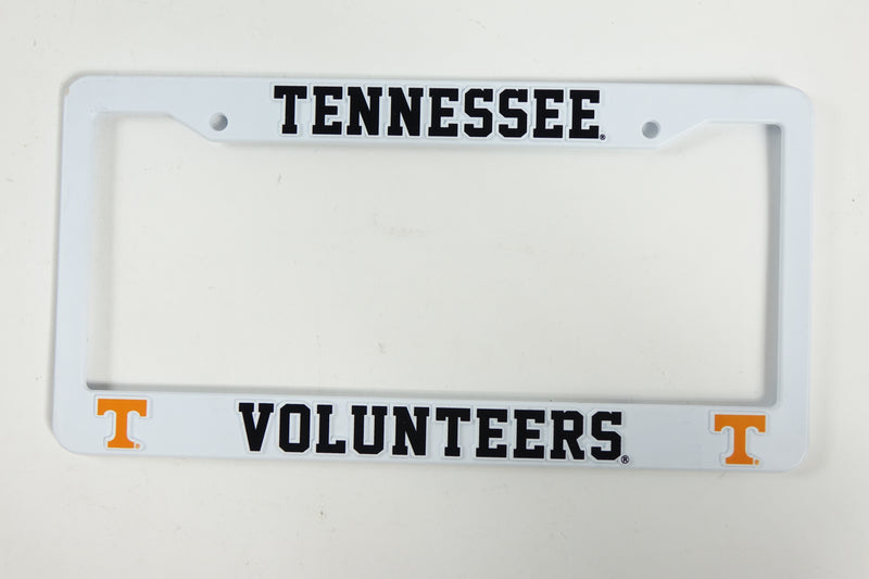 NCAA Tennessee Plastic Frame Sports Fan Automotive Accessories, Multico One Size