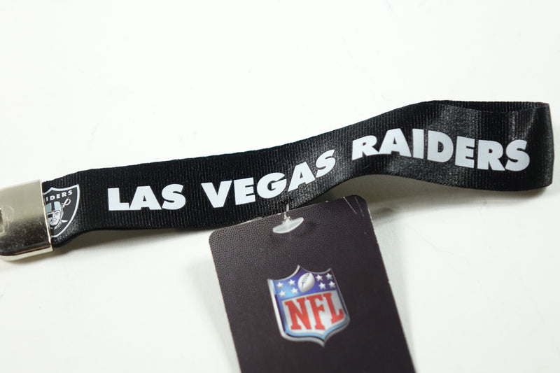 NFL Las Vegas Raiders Unisex LAS VEGAS RAIDERS WRISTLET BLACK, BLACK|SILVER