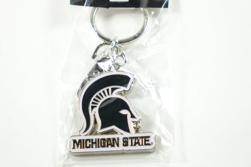 NCAA Michigan State Spartans Heavyweight Keychain One Size