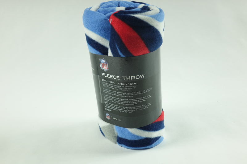 NFL Tennessee Titans Fleece Throw Blanket, 50" x 60", Campaign