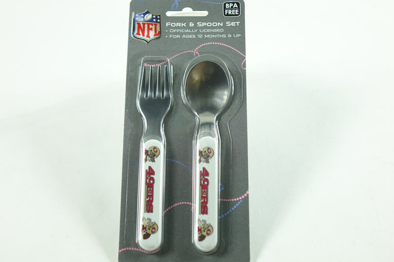 NFL San Francisco 49ers Fork & Spoon Set