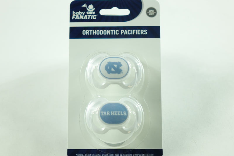 Baby Fanatics NCAA Carolina Tar Heels Pacifiers 2 PK