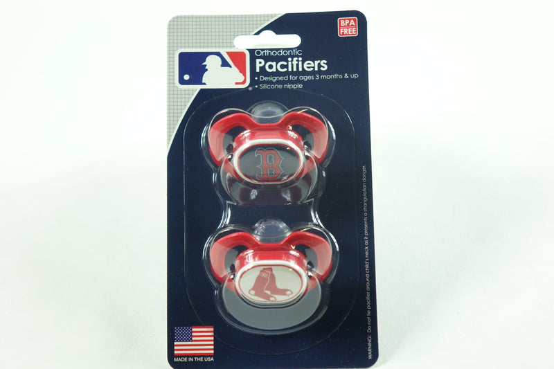 Baby Fanatics MLB Boston Red Sox Pacifiers 2 Pack