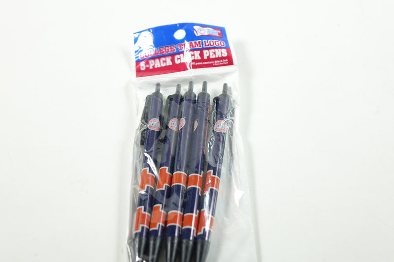 NCAA Illinois Fighting Illini 5-Pack Click pens