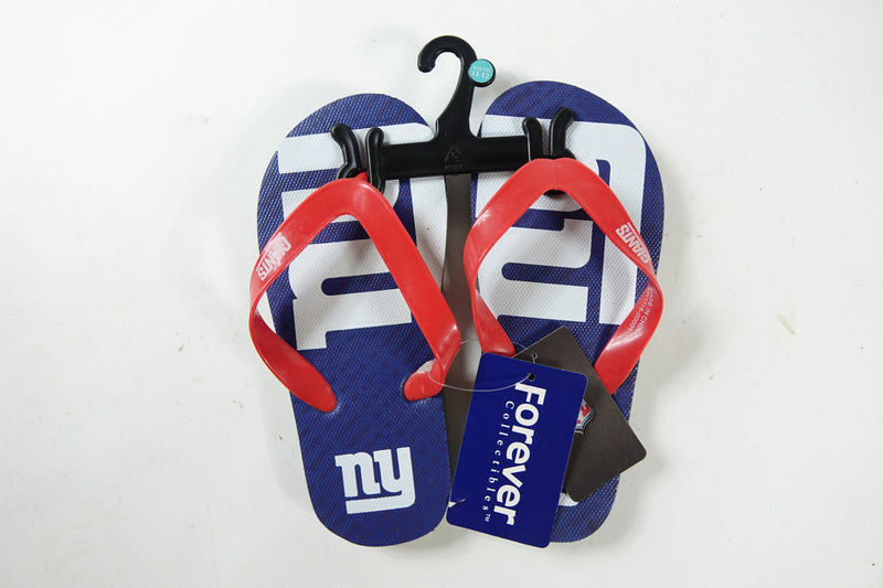 NFL New York Giants 11-12 Youth Big Logo Gradient Flip Flops