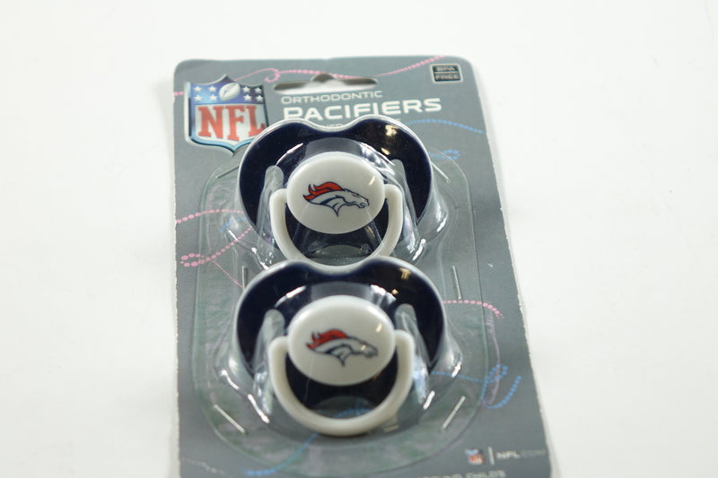 NFL Denver Broncos Pacifiers - 2 Pack