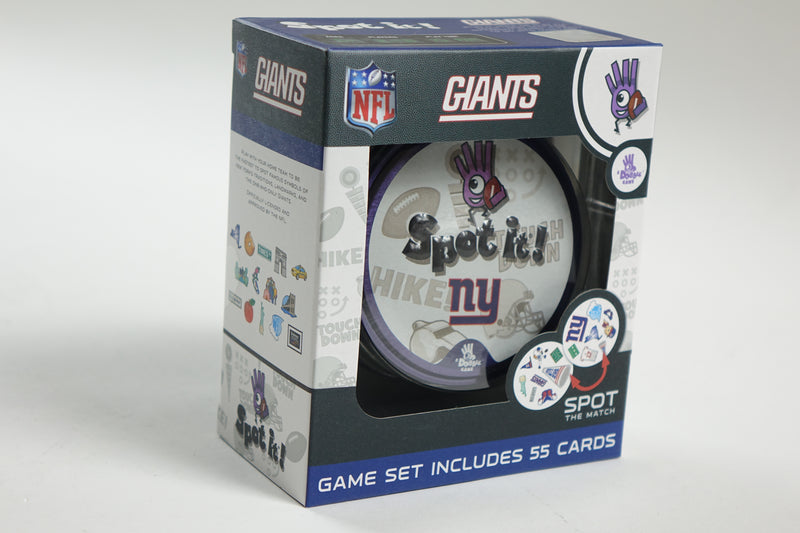 NFL Spot it Game NY Giants 6" X 2.875" X 5.125"