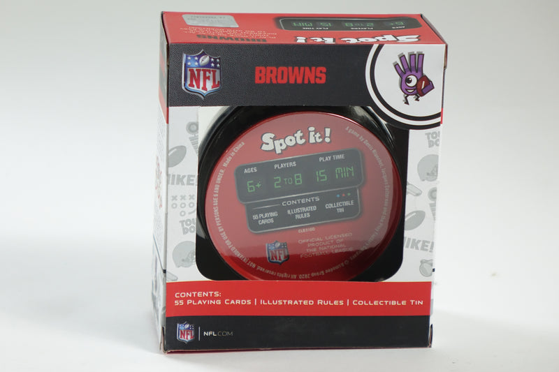 NFL Spot It! Card Game - Cleveland Browns Spot It! Game