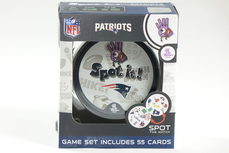 NFL Spot It! New England Patriots Edition, Multi, One Size (41753)