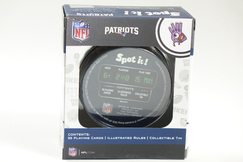 NFL Spot It! New England Patriots Edition, Multi, One Size (41753)