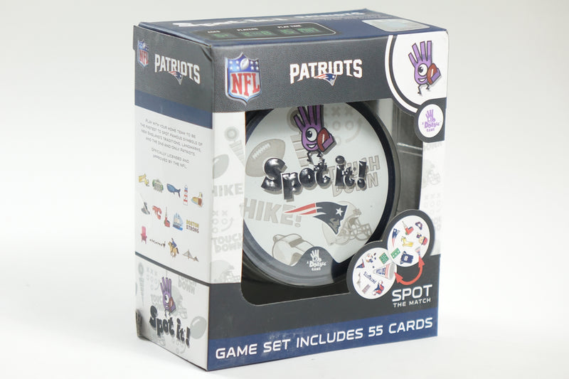 NFL Spot It! New England Patriots Edition, Multi, One Size (41753)