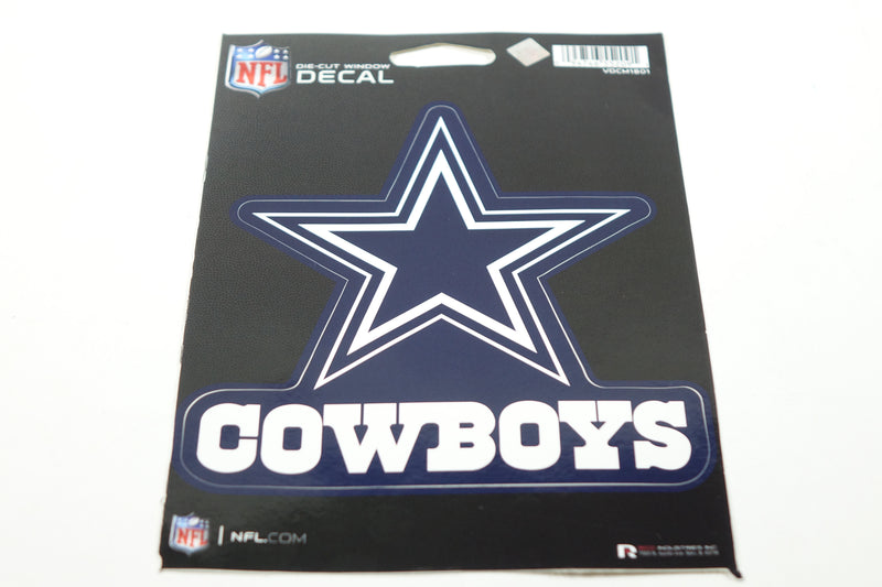 NFL Dallas Cowboys Die Cut Vinyl Decal One Size