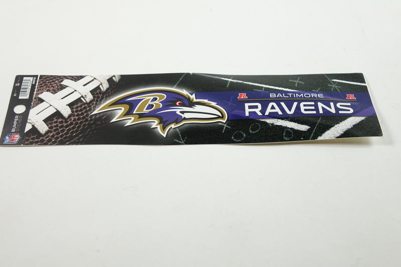 NFL Ravens Bumper Sticker One Size