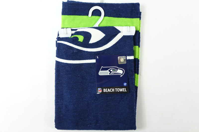 NFL Seattle Seahawks Beach Towel, 30" x 60", Stripes