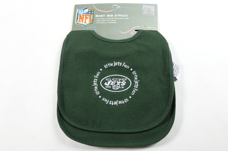 NFL New York Jets Baby Bib - 2 PACK