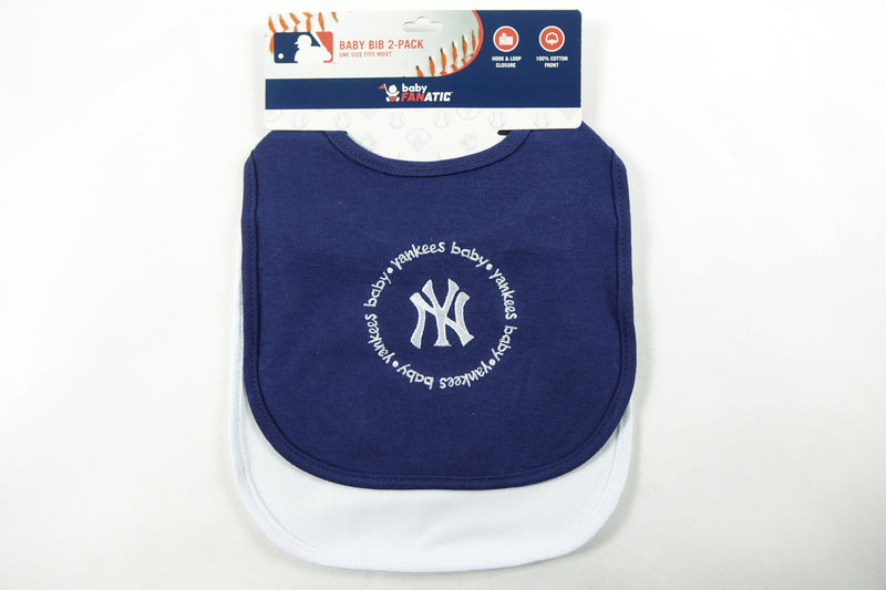 Baby Fanatics MLB New York Yankees 2-Pack Bibs