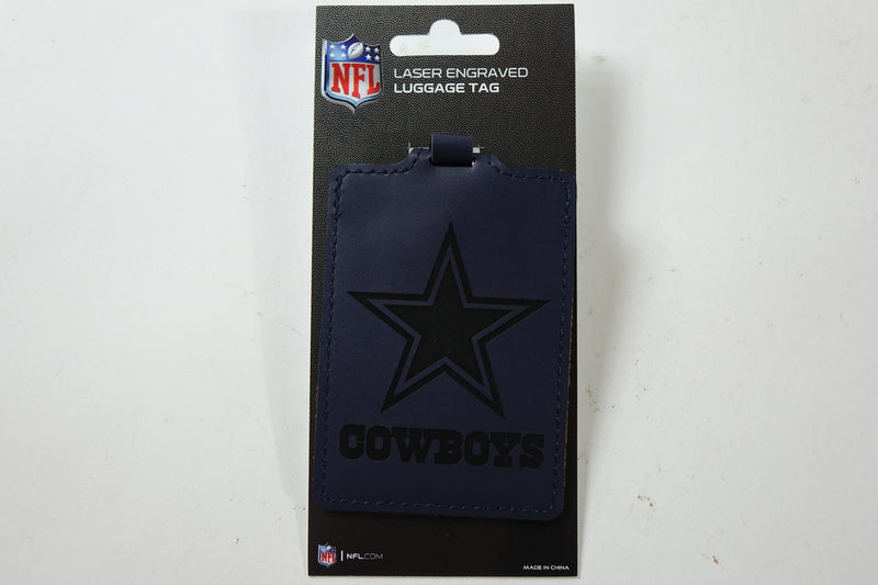 Dallas Cowboys Laser Engraved Luggage Tag NFL