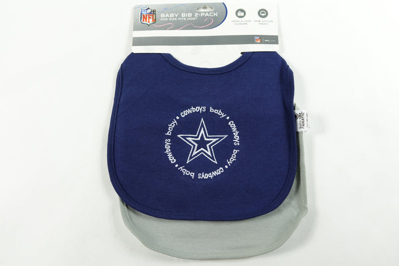 Baby Bib 2-Pack NFL Dallas Cowboys