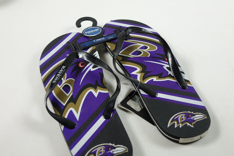 NFL Baltimore Ravens Forever Sandal Unisex 9-10