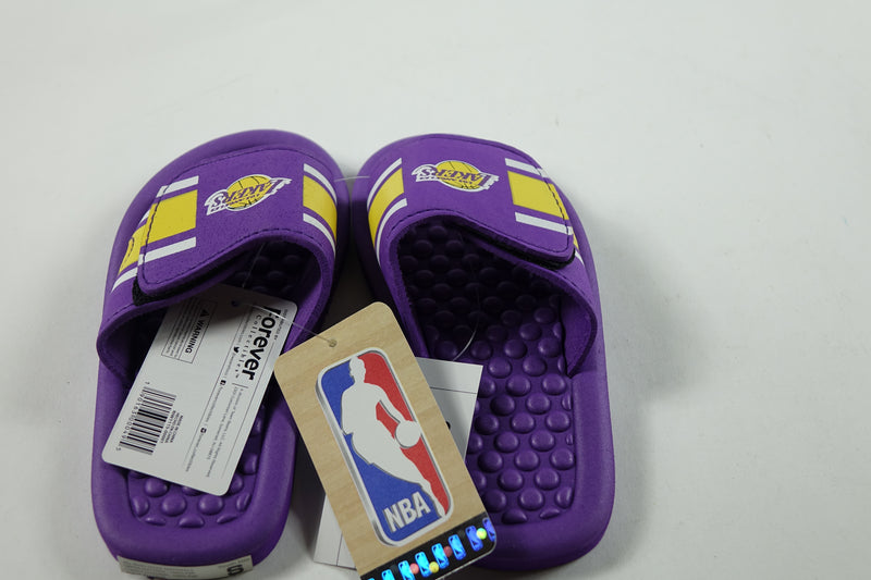 NBA Los Angeles Lakers Sandal 11-12 Small Youth