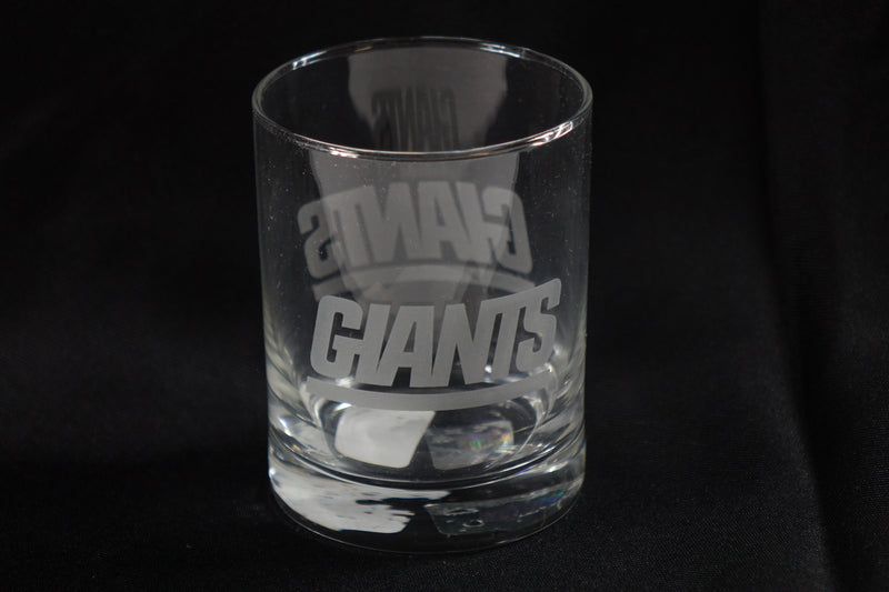 Logo Brands NFL New York Giants 14oz Frost Rocks Glass Glass