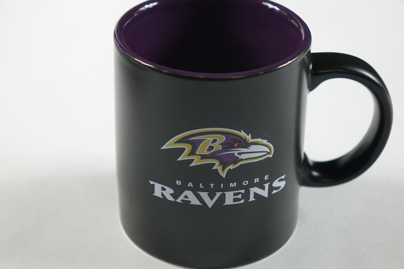 Logo Brands NFL Baltimore Ravens 14oz Matte Mug