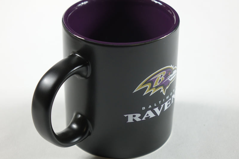 Logo Brands NFL Baltimore Ravens 14oz Matte Mug