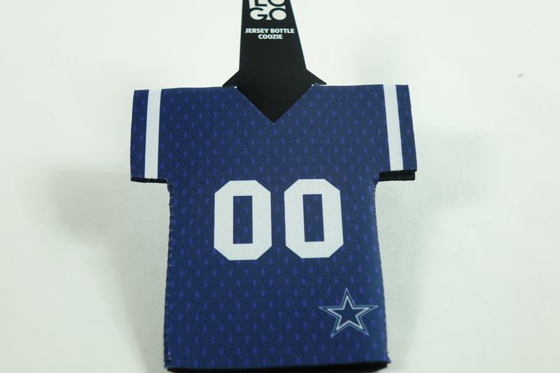 Logo Brands NFL Dallas Cowboys Jersey Bottle Coozie One Size