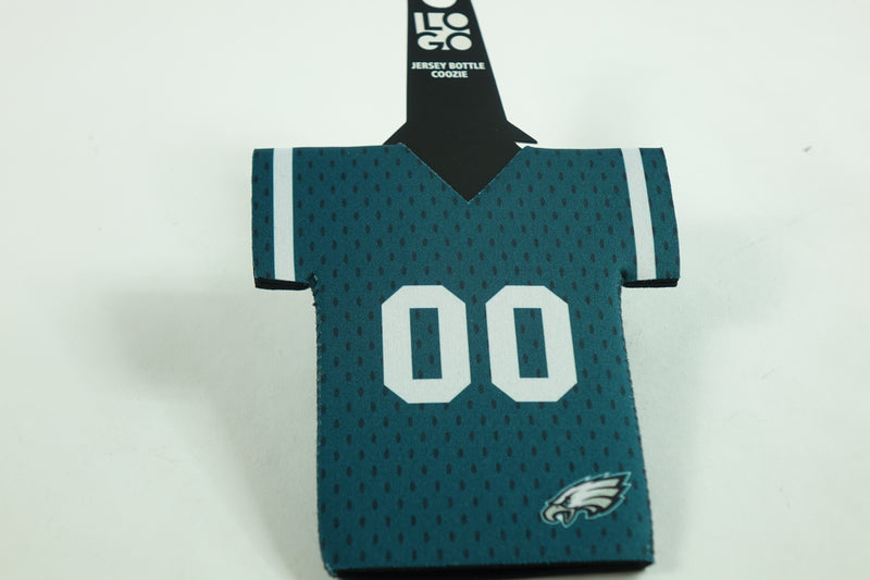 Logo Brands NFL Philadelphia Eagles Jersey Bottle Coozie One Size