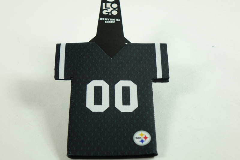 Logo Brands NFL Pittsburg Steelers Jersey Bottle Coozies One Size