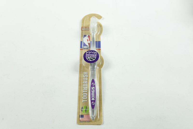 NBA Sacramento Kings NBA-SK-1PKTB Toothbrush w/Extra-Soft Bristles