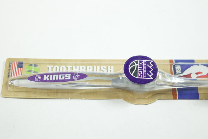 NBA Sacramento Kings NBA-SK-1PKTB Toothbrush w/Extra-Soft Bristles