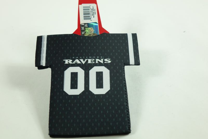 Logo Brands NFL Baltimore Ravens Jersey Bottle Coozie One Size