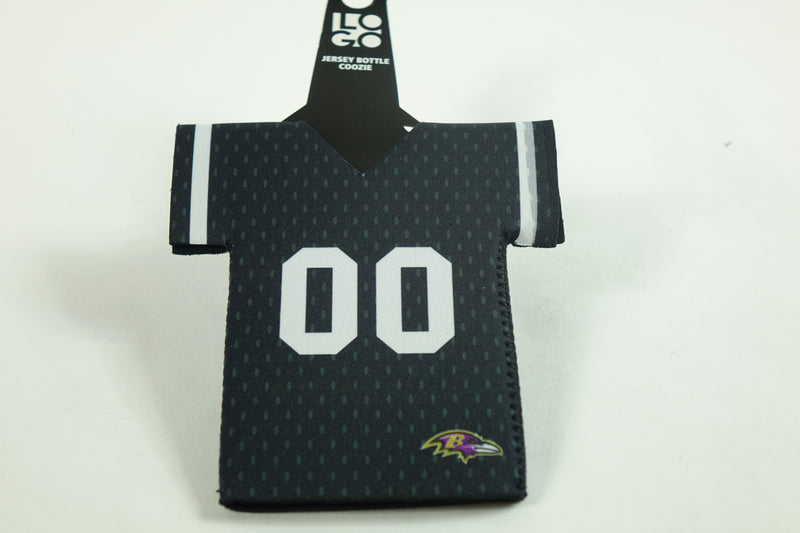 Logo Brands NFL Baltimore Ravens Jersey Bottle Coozie One Size