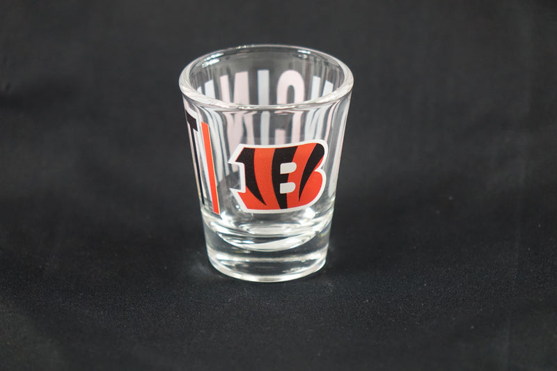 NFL Cincinnati Bengals 2oz Overtime Shot Glass