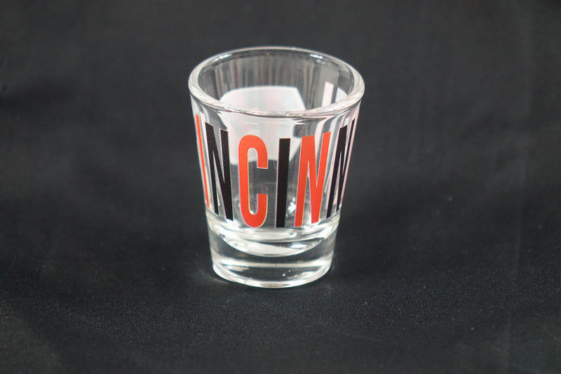 NFL Cincinnati Bengals 2oz Overtime Shot Glass