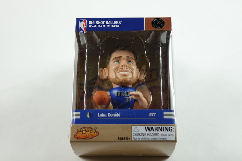 Big Shot Ballers NBA Luka Doncic Collectible Action Figure