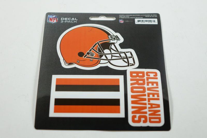 NFL - Cleveland Browns 3 Piece Decal Set