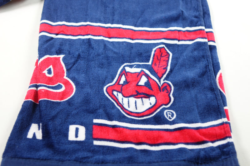 MLB Cleveland Indians Fiber Beach Towel, 9lb/30 x 60 9lb/30 x 60"