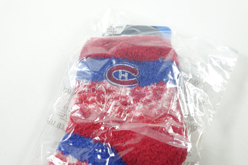 RMC Stripe Sleep Socks NHL Montreal Canadiens Medium M M