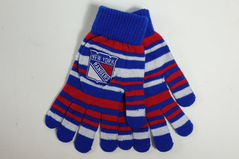 NCAA Knit Gloves NY Rangers One Size