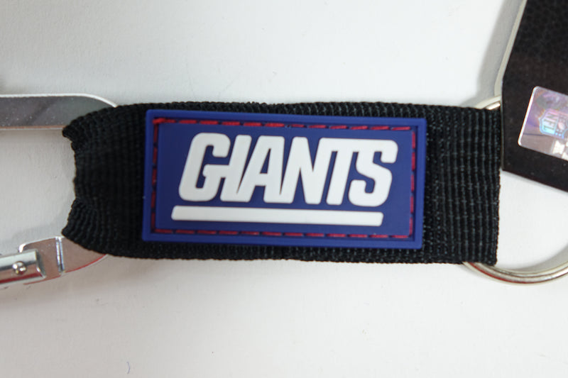 NFL New York Giants Carabineer Keychain, Blue, One Size