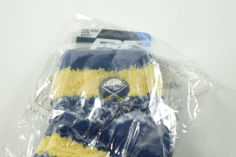 Fuzzy Zebra Socks NHL Buffalo Sabres