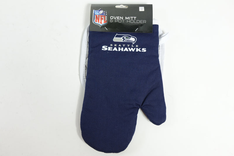 NFL Seattle Seahawks Oven Mitt and Pot Holder Set One Size