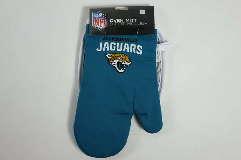 NFL Jacksonville Jaguars Oven Mitt & Pot Holder Set One Size