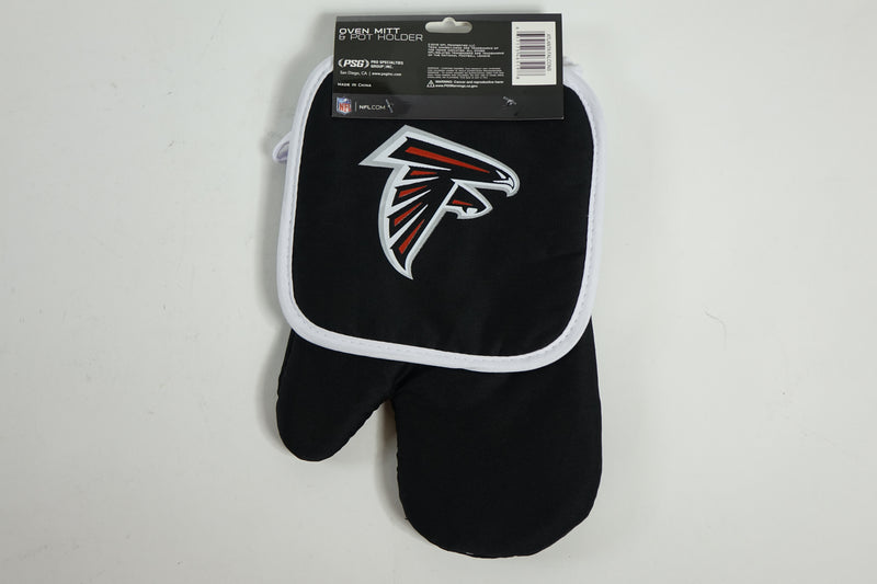 NFL Atlanta Falcons Team Oven Mitt & Pot Holder Set One Size