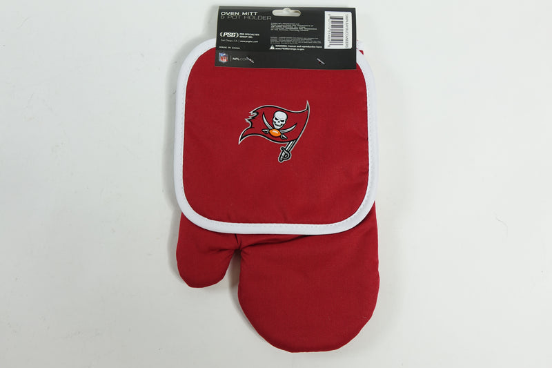 NFL Tampa Bay Buccaneers Unisex Oven Mitt, Back, One Size