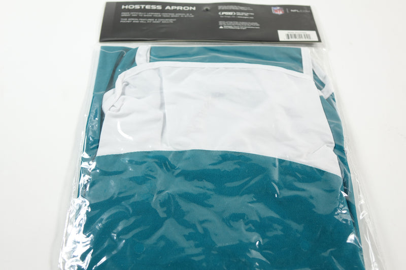 Hostess NFL Miami Dolphins Hostess Apron, one size, Turquiose