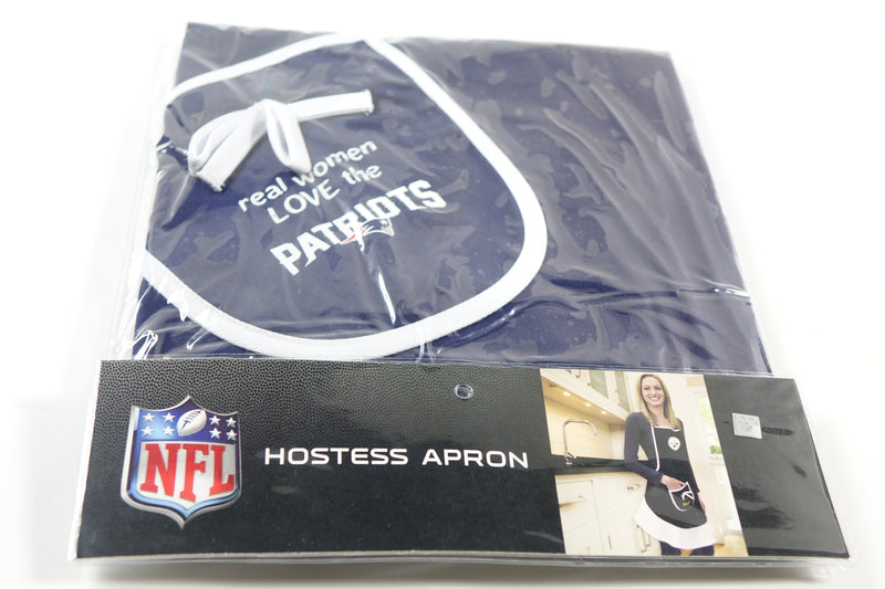 New York Giants Apron Hostess, NFL Gifts and Merchandise One Size