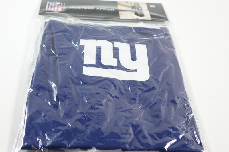 New York Giants Apron Hostess, NFL Gifts and Merchandise One Size